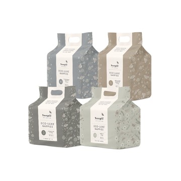 黏貼型尿布 Noopii 美好尿布 黏貼型紙尿褲 2號S/3號M/4號L/5號XL 16~24片/袋 (4款尺寸可選)