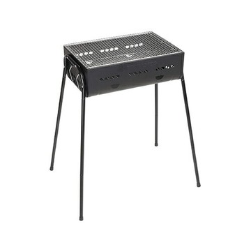 日本代購 CAPTAIN STAG 鹿牌 UG-111 高腳烤肉架 3段高度 烤肉爐 燒烤爐 燒烤架 45cm 2~4人