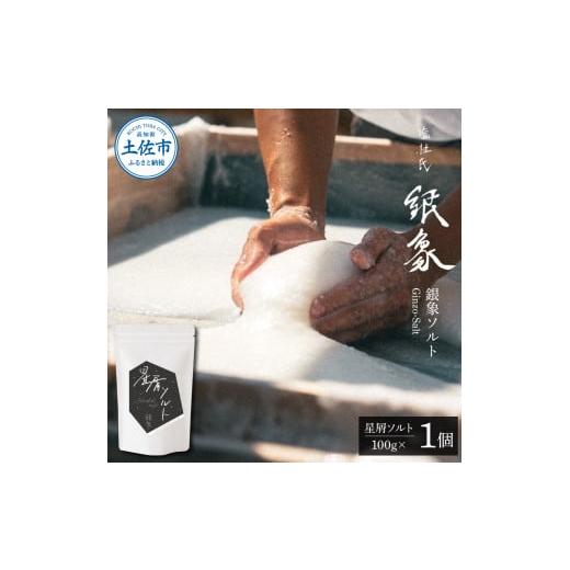 ふるさと納税 高知県 土佐市 銀象ソルト Ginzo-Salt 星屑ソルト 100g 塩 しお 調味料 天日塩 完全天日塩 国産 高知県産 ソルト ミネラル 健康 料理 調理 お塩 …