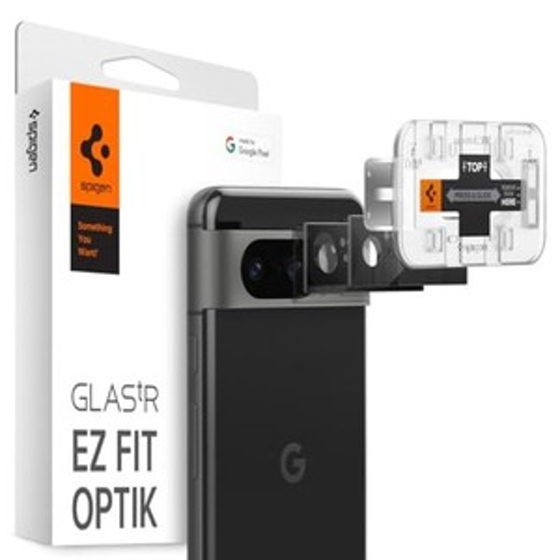 SPIGEN GLAS.TR EZ FIT OPTIK GOOGLE PIXEL 8 用 カメラフィルム 保護