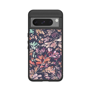 Pixel 8 Pro SolidSuit 黑 - 花花草草 / Flowers & Plants - 草綠系列-綠葉2