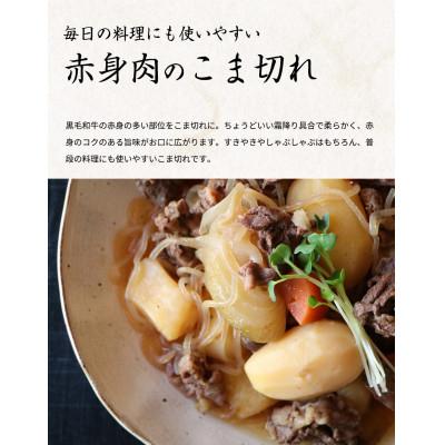 ふるさと納税 九度山町 熊野牛A4以上ヒレシャトーブリアンステーキ200g(100g×2枚)霜降り赤身こま切れ300g