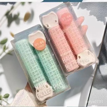 臺灣出貨⚡髮根蓬鬆髮夾 韓版新款頭髮蓬鬆神器頭頂髮根蓬鬆夾子ins捲髮筒diy高顔值學生女 髮捲 瀏海髮捲 空氣瀏海 L