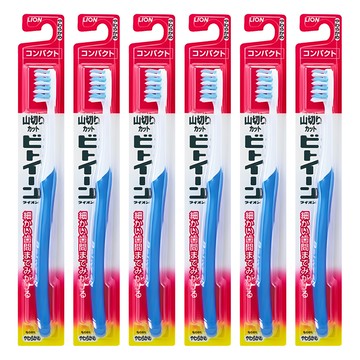 獅王Between 臼齒深潔牙刷 小頭軟毛 (顏色隨機) - 深入清潔臼齒 呵護牙齦  1入  6支