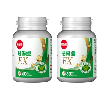 【葡萄王】 易得纖 益生菌膠囊60粒x2盒 共120粒  (國家健康食品認證 不易形成體脂肪)