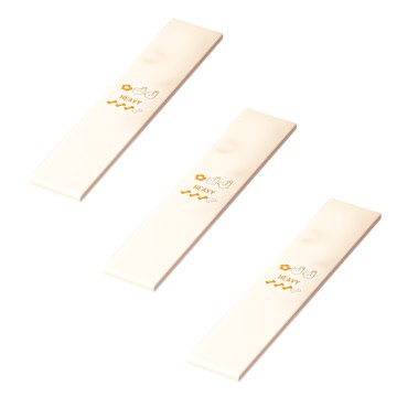 小麥購物 瑜珈健身彈力帶 E179 20磅 3條 奶油白 健身輔助  600 x 49 x 0.9mm