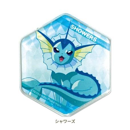 アイアップ　 ポケットモンスター ハニカムアクリルマグネット 第2弾 ポケモン ハニカム ブースター シャワーズ サンダース ブラッキー エーフィ