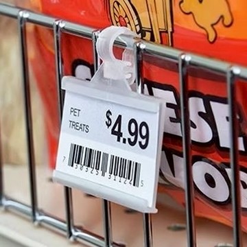 網用價格牌 1入 超市掛牌 5.1*3.5公分 促銷牌 標價牌 告示牌 小掛牌 掛牌 超市牌 掛牌 網用掛牌 網格掛牌