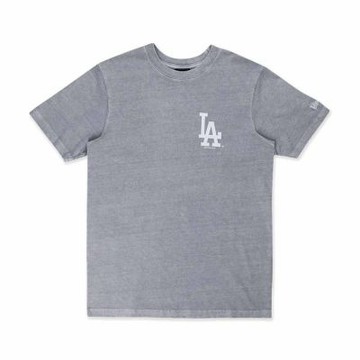 NEW ERA 男女 短袖上衣 LEAGUE WASHED COTTON 洛杉磯道奇 海豚灰 NE14500137