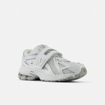 New Balance NB 休閒鞋 1906 寬楦 中童 白 雨雲灰 童鞋 魔鬼氈 緩震 運動鞋 PV1906CA-W