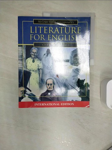 【書寶二手書T5／語言學習_R2Q】Literature for English: Advanced One_Burton Goodman
