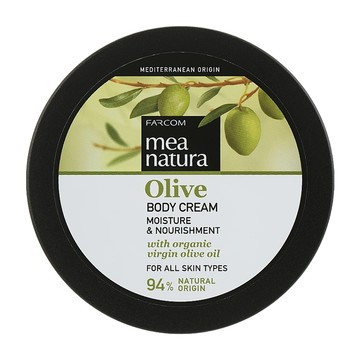 mea natura 橄欖喚膚滋養霜 94%天然成分 適合全膚質  250ml  1罐