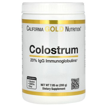 California Gold Nutrition, 濃縮牛初乳粉，7.05 盎司（200 克）