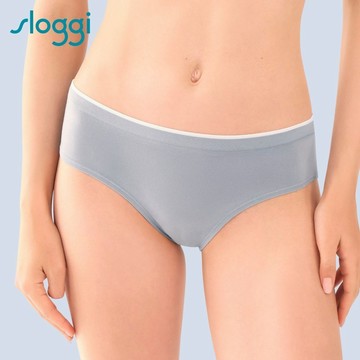 sloggi-GO Sense 好感系列中腰小褲 霧感灰