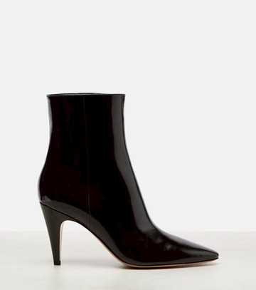 Gianvito Rossi Amelia 85 patent leather ankle boots