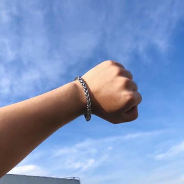 💖熱賣💖風仕ins男士手鏈 手環 鈦鋼鍊條/白鋼鍊條/防過敏/不生鏽/不生銹/西德鋼手鍊