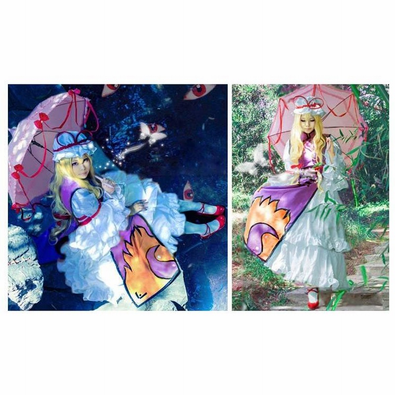 東方project八雲紫コスプレ衣装大きいサイズ- 東方project八雲紫コスプレ衣装大きいサイズ-