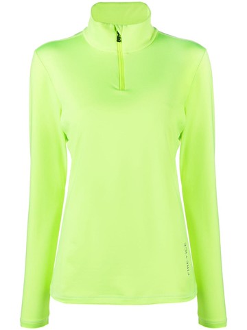 BOGNER FIRE+ICE - Margo2 high-neck top - women - Spandex/Elastane/Polyester - S - Green