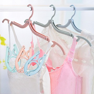 摺疊衣架 創意衣架 便攜旅行衣服撐子 家用防風晾衣架衣撐晒衣架