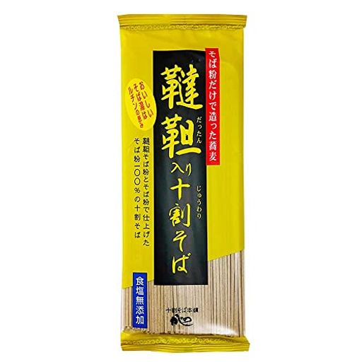 かじの 韃靼入り十割そば 180G 1ケース(10個入)