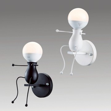 鐵藝迷你人壁燈 L12-56-51935 51936