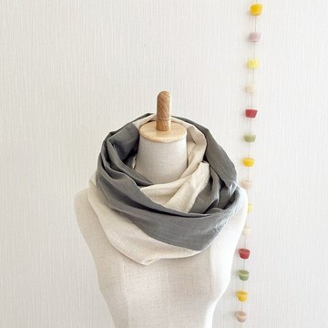 日本製造高品質雙層紗布蓬鬆夢幻髮絲雙色石灰香草牛奶