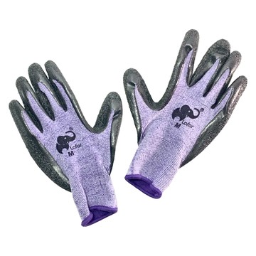 Lofor 樂活生活家 高彈力沾膠止滑手套/防滑手套/工作手套 S  顏色隨機  4雙