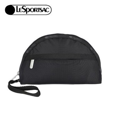 LeSportsac 2025夏季新品 2-Zip Wristlet 雙拉鍊手拿包(1315) R086永恒黑
