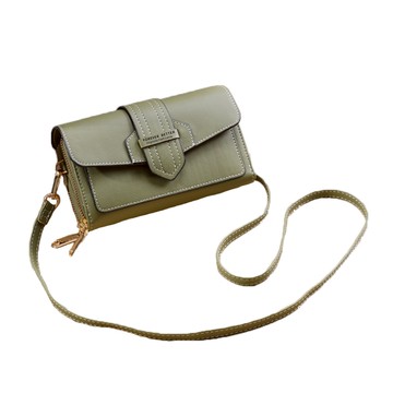 [lapagayo] 簡約優雅美型側肩/斜背/小方包 - PI-06383-45-百搭綠