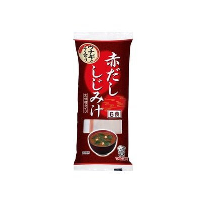 マルコメ 生みそ汁料亭の味赤だししじみ６食×12個