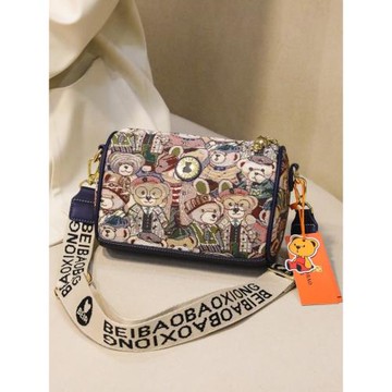 高級感小眾原創枕頭包2026新款提花布單肩包休閑百搭大容量斜挎包