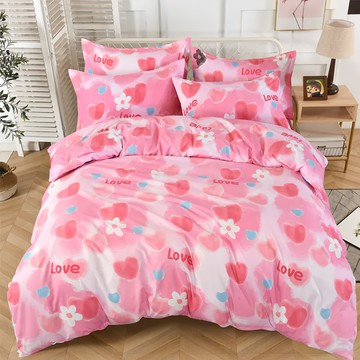 Blue Cat 藍貓 印花枕套 柔軟棉  75 x45cm  怦然心動  1件