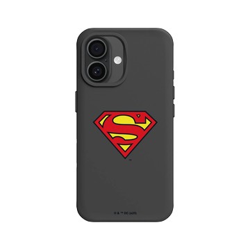 iPhone 16 SolidX 黑 - Superman - Superman-經典LOGO