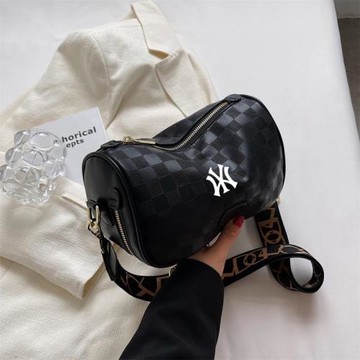 包包女2025新款枕頭包大容量腋下包棋盤格復古高級感單肩斜挎包