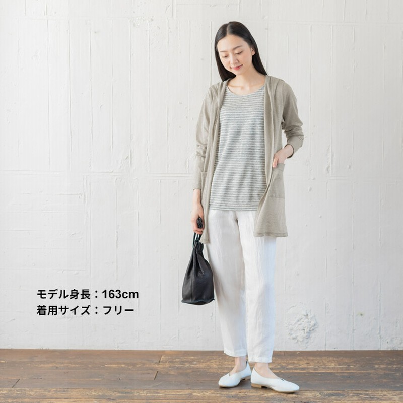 羽織ものレディース 夏 春 プレミアム リネン100％ 着流し