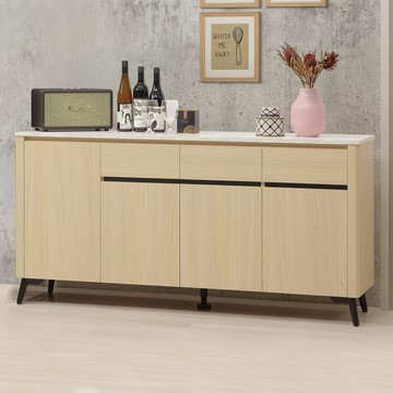 【Homelike】喜家居5.3尺仿石紋餐櫃(2501)