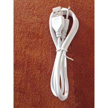 實心DC2.5適用納米電動微針儀器充電線充電器USB尖頭轉接針型15MM