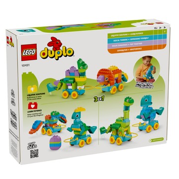 樂高 LEGO 10451 DUPLO-3 合 1 有輪恐龍
