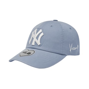 KARINA X MLB SIGNATURE UNSTRUCTURED BALL CAP NY SKY BLUE（有小卡）