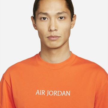 NIKE 耐吉 上衣 男款 Jordan 喬丹 短袖上衣 Air Jordan AS M J TEE 橘(DO6100-847)