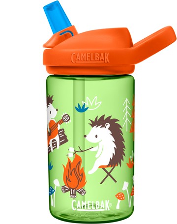 《CamelBak》400ml eddy+ kids兒童吸管運動水瓶RENEW  露營刺蝟