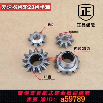 【台灣公司 可打統編】三輪車差速器齒輪后牙包加力器變速箱行星齒配件隆鑫宗申福田宗隆