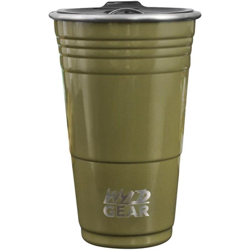 WYLDGEAR ワイルドギア WYLDCUP ワイルドカップ 保温・保冷 蓋付きカップ 16oz（473ml）OD GREEN