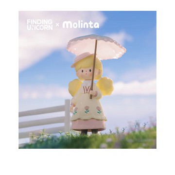 尋找獨角獸 爆米花妹妹夢回洛可可系列盲盒手辦公仔盒玩 (單入隨機出貨)