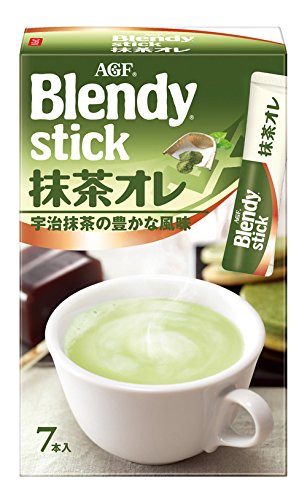 AGF Blendy Stick 抹茶歐蕾 7條x6盒