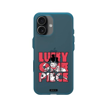iPhone 17 Clear (相機按鈕) 夜幕藍 - 航海王 One Piece - 魯夫太郎．ONEPIECE