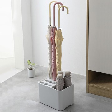 置地入戶雨傘架家用收納神器門口放傘的架子雨傘桶辦公室瀝水北歐 99購物節