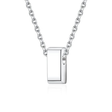 項鍊 長方形 ｜925純銀｜客製刻字