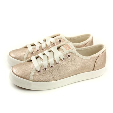 Keds KICKSTART MATTE MET ROSE 帆布鞋 休閒 女鞋 金色 9183W132605 no289