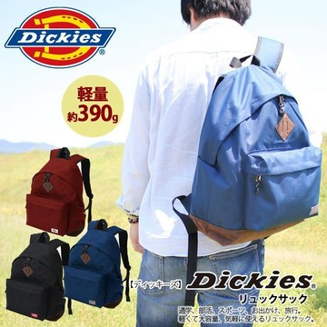 Dickies｜日本版超輕雙肩後背包 黑色 -阿法.伊恩納斯